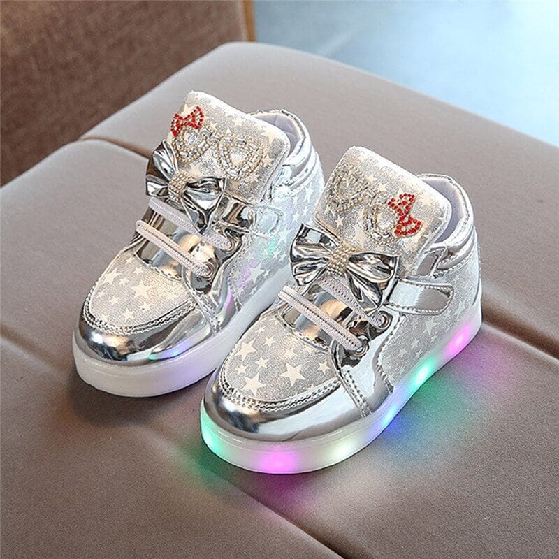 zapatillas hello kitty plata