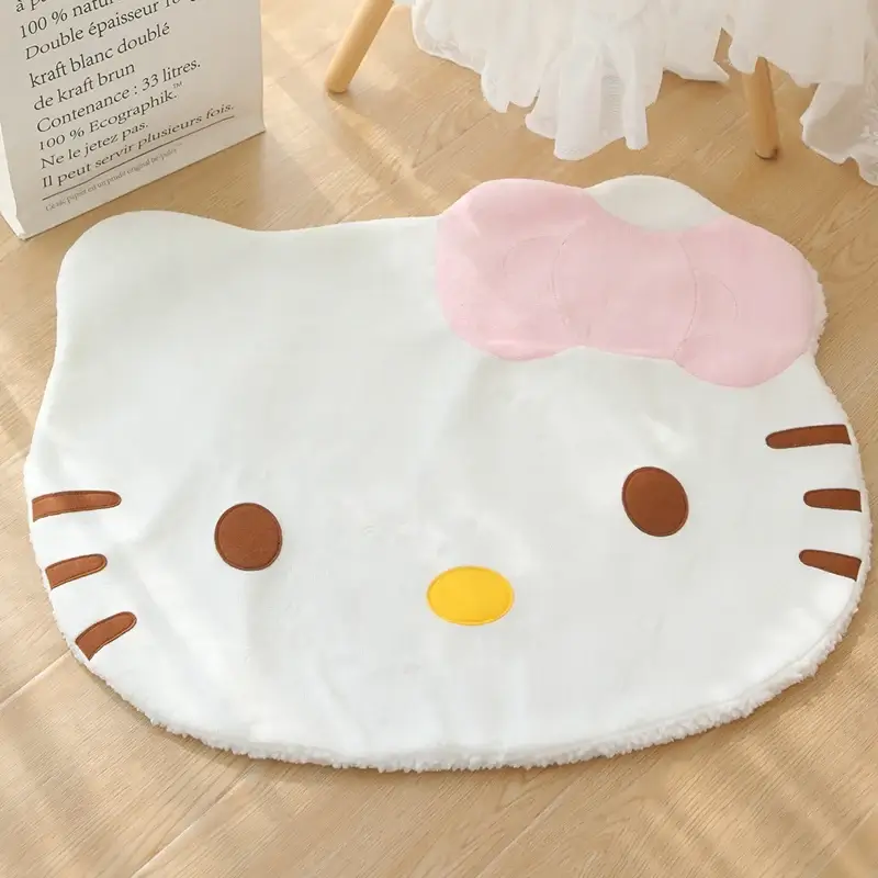 alfombra hello kitty blanca