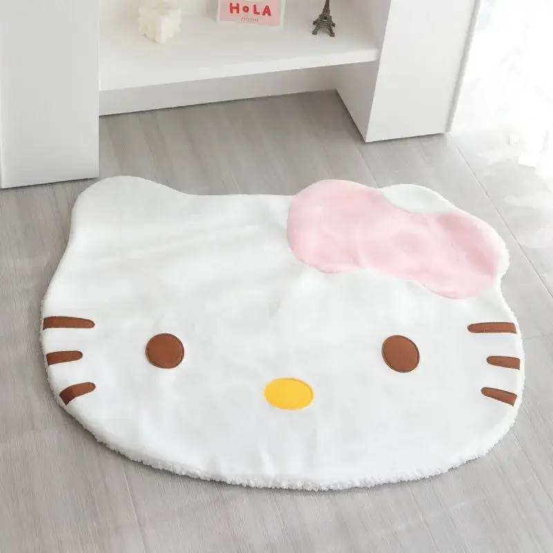 alfombra hello kitty blanca