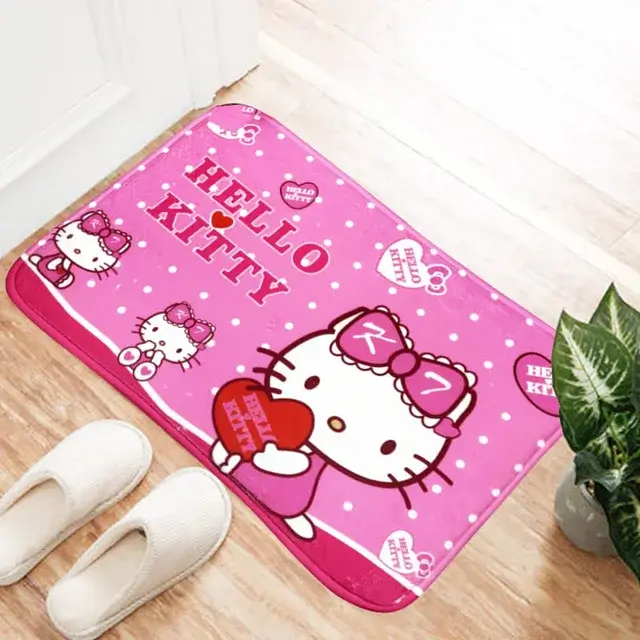 alfombra hello kitty corazon