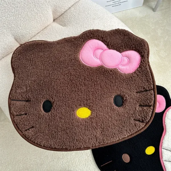 alfombra hello kitty emoji marron