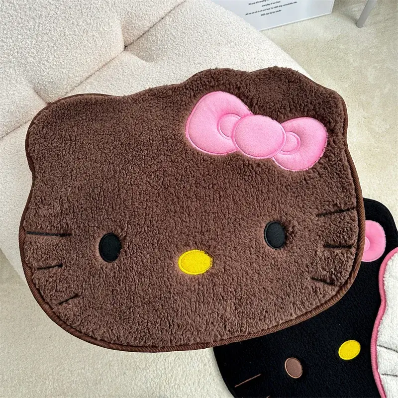 alfombra hello kitty emoji marron