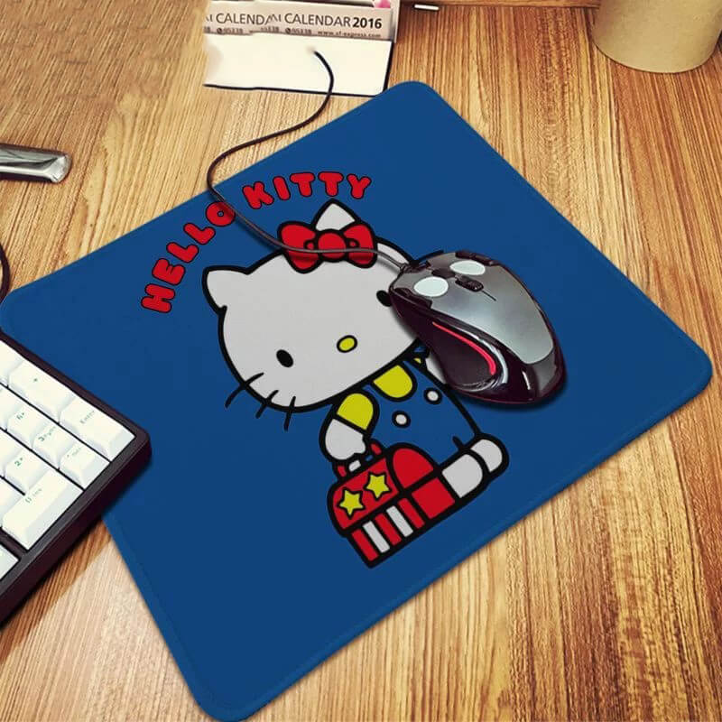 alfombrilla raton hello kitty azul alfombrilla raton hello kitty azul