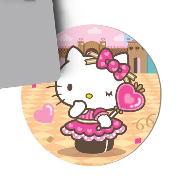 alfombrilla raton hello kitty corazon