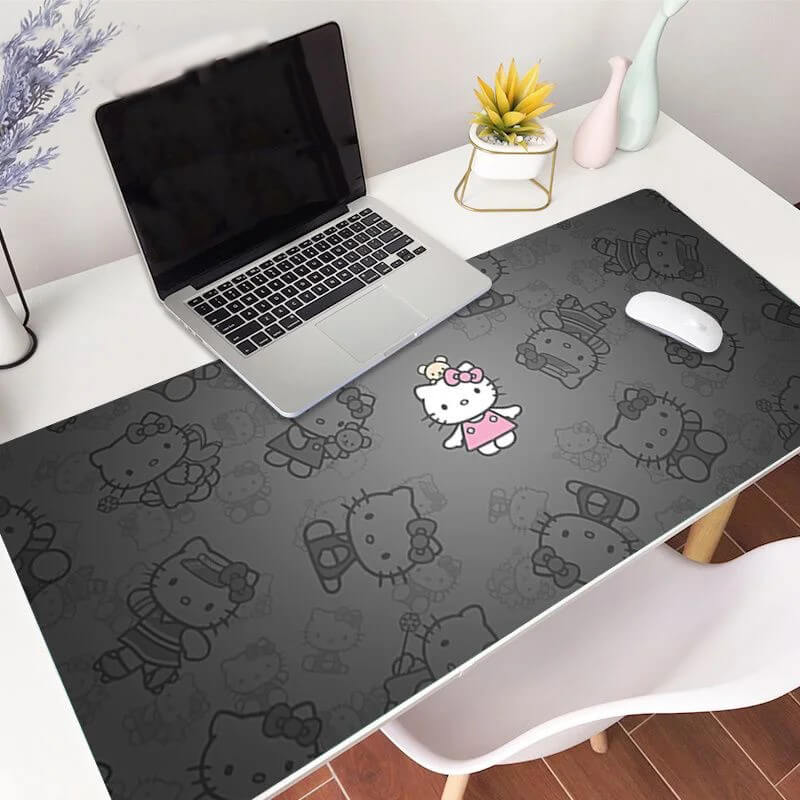 alfombrilla raton hello kitty gris alfombrilla raton hello kitty gris