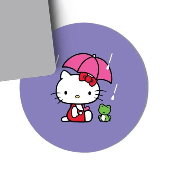 alfombrilla raton hello kitty violeta