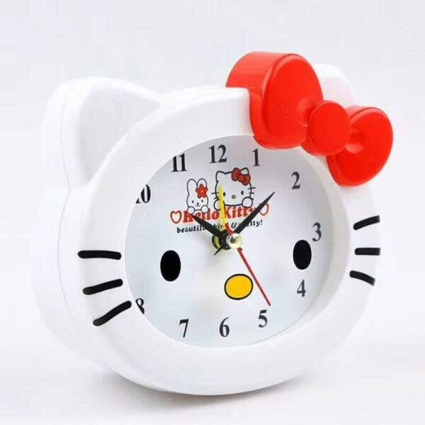 despertador hello kitty blanco