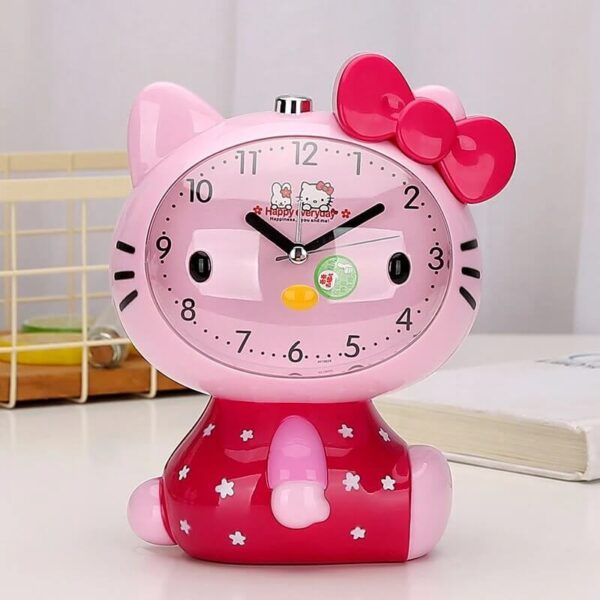 despertador hello kitty rosa