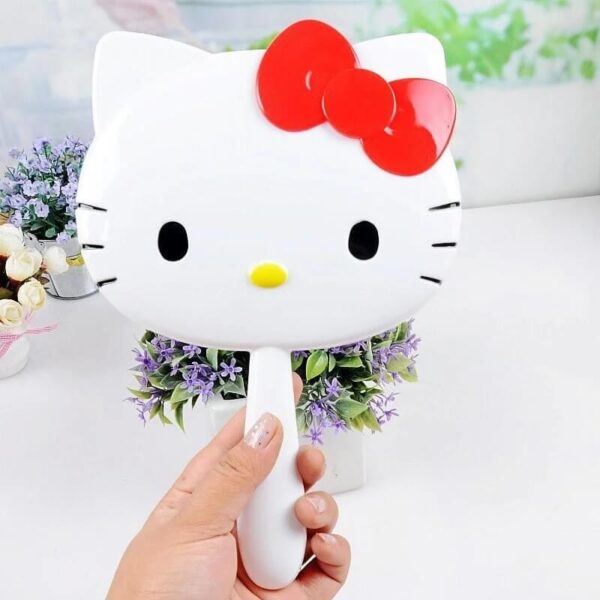 espejo hello kitty blanco