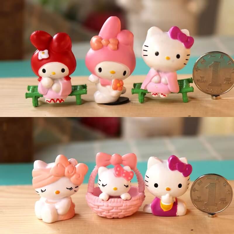 figura hello kitty my melody figura hello kitty my melody