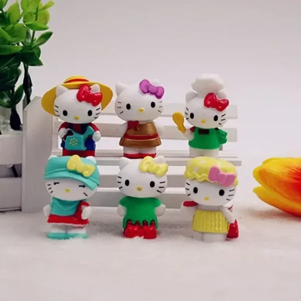 figura hello kitty trabajo