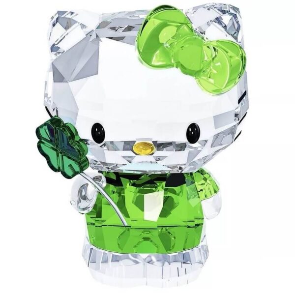 figura hello kitty verde