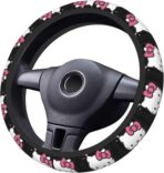 funda de volante hello kitty negro