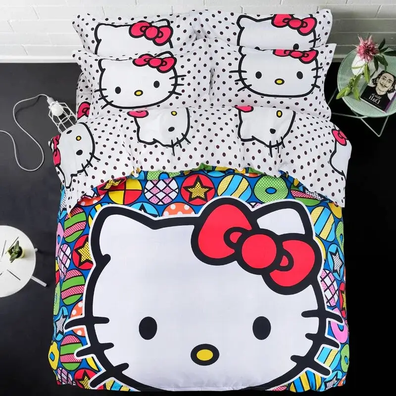 funda nordica hello kitty colorida funda nordica hello kitty colorida