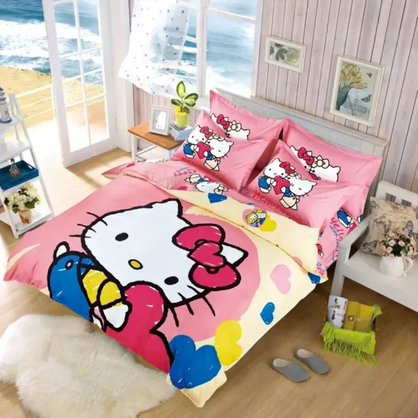 funda nordica hello kitty corazon