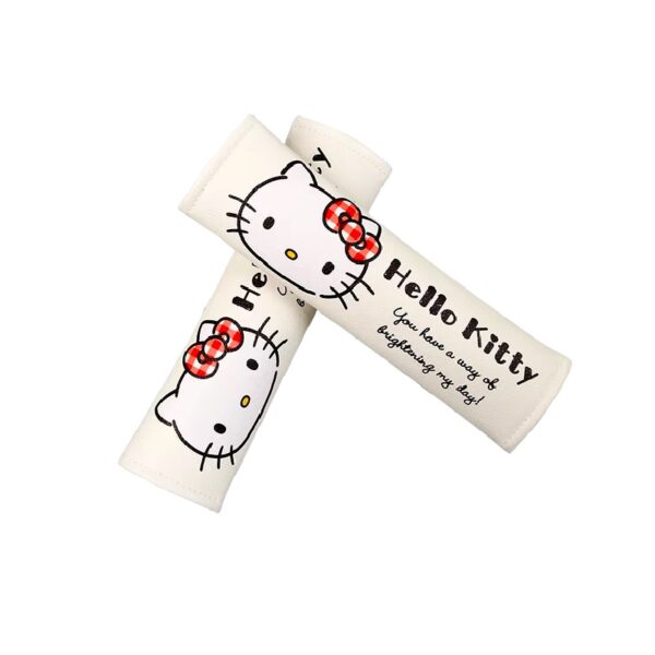 funda para cinturon hello kitty blanco