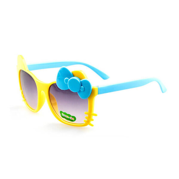 gafas de sol hello kitty amarillo azul