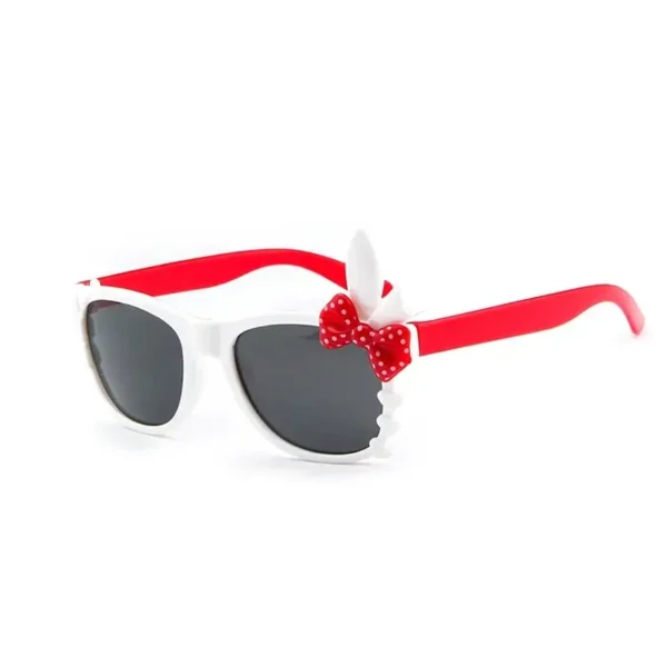 gafas de sol hello kitty blanco rojo