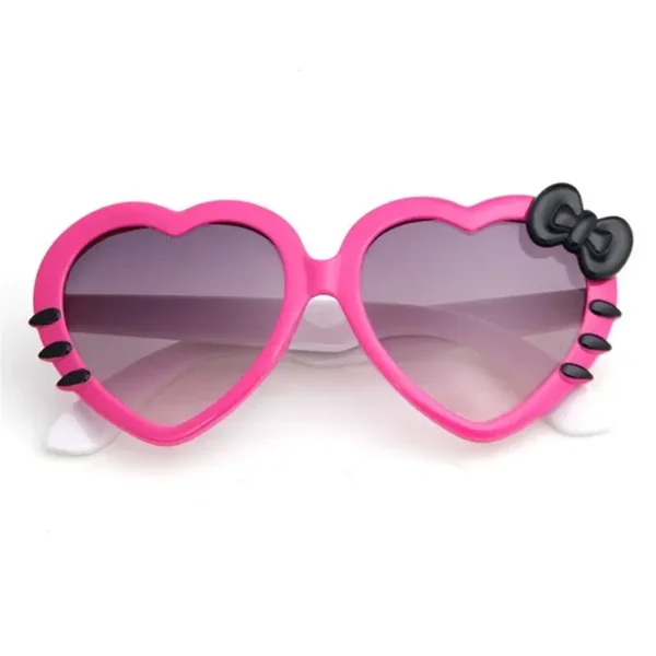 gafas de sol hello kitty corazon rosa