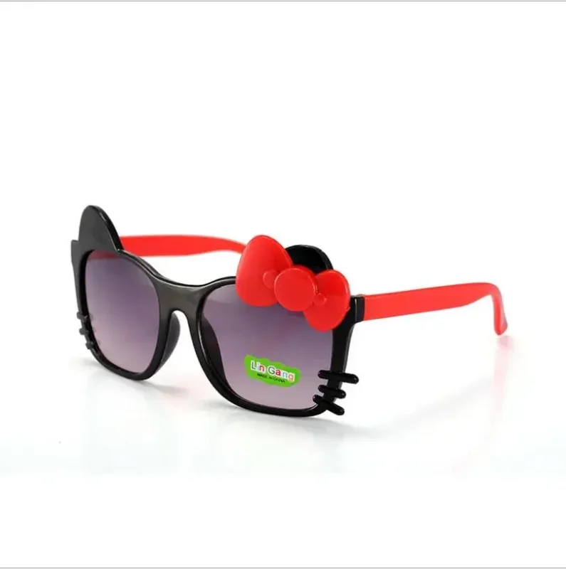 gafas de sol hello kitty negro rojo