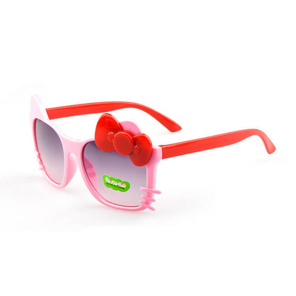 gafas de sol hello kitty rosa rojo