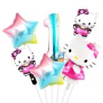 globos hello kitty arcoiris