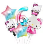 globos hello kitty arcoiris
