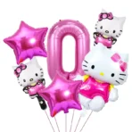 globos hello kitty rosa