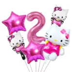 globos hello kitty rosa