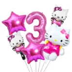 globos hello kitty rosa
