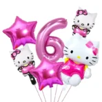 globos hello kitty rosa