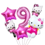 globos hello kitty rosa