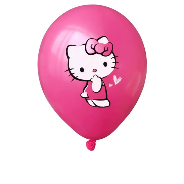 globos rosas hello kitty