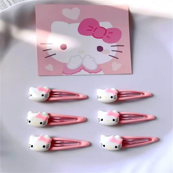 horquilla hello kitty rosa