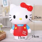 hucha hello kitty rojo