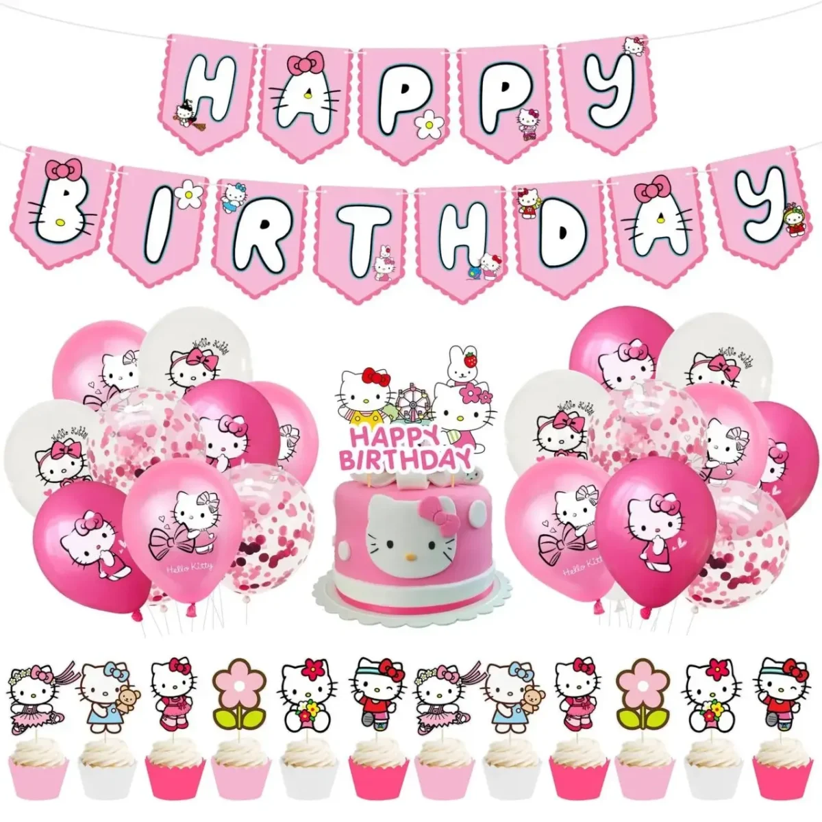 kit cumpleaños hello kitty