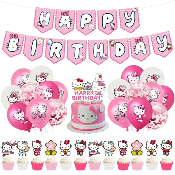 kit cumpleaños hello kitty
