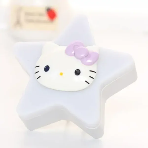 luz de noche hello kitty estrella blanca