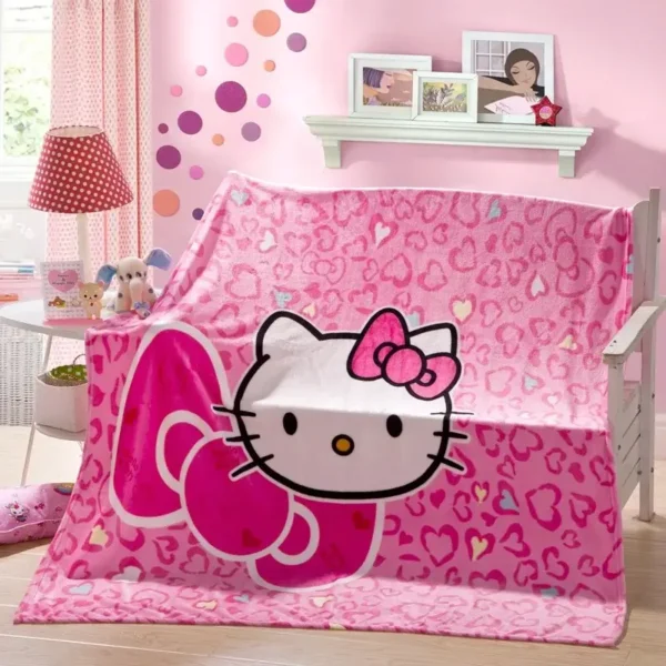 manta de hello kitty