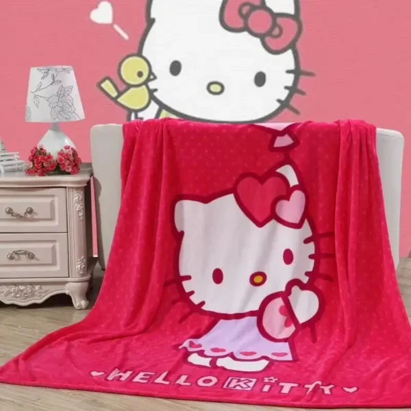 manta hello kitty rosa