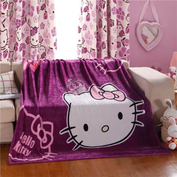 manta hello kitty violeta