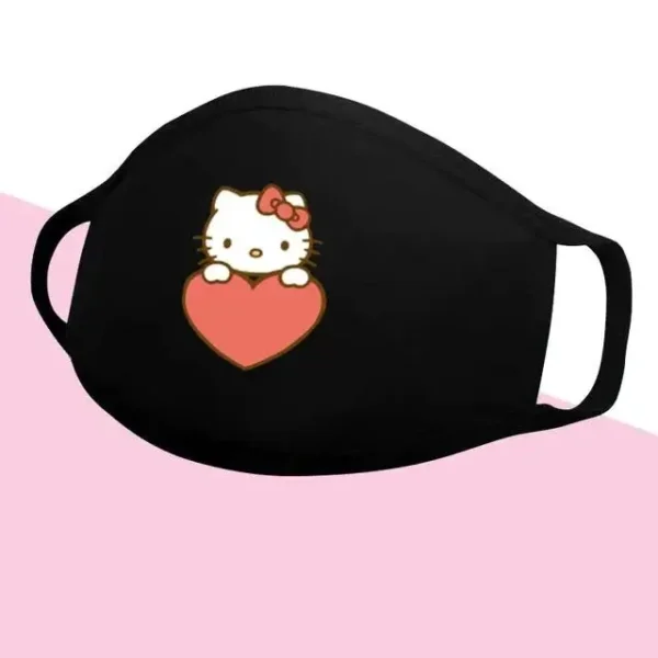 mascara hello kitty corazon
