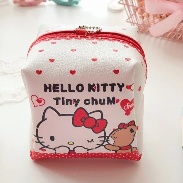 neceser de maquillaje hello kitty blanco