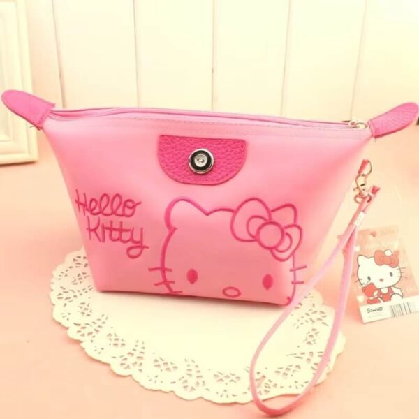 neceser de maquillaje hello kitty color rosa