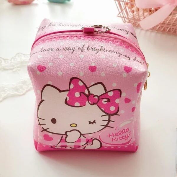 neceser de maquillaje hello kitty rosa
