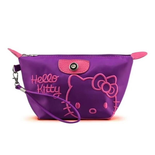 neceser de maquillaje hello kitty violeta