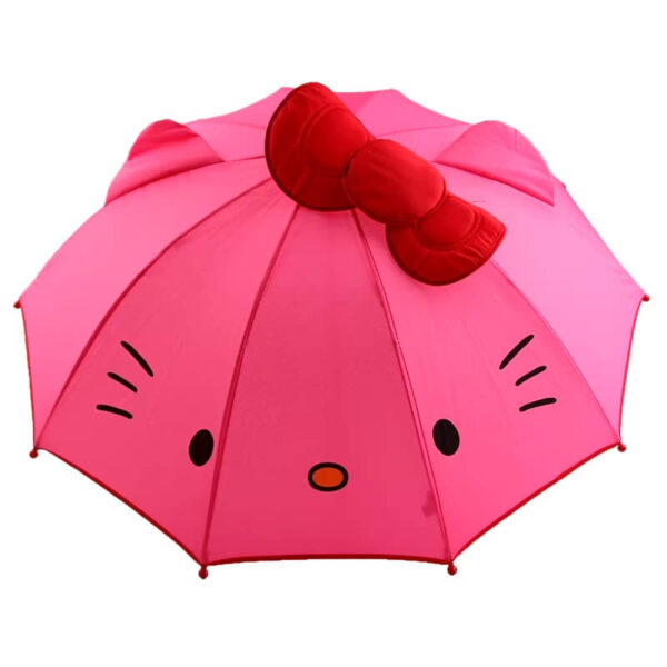paraguas hello kitty rojo