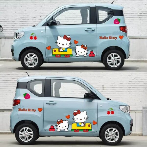 pegatina con hello kitty