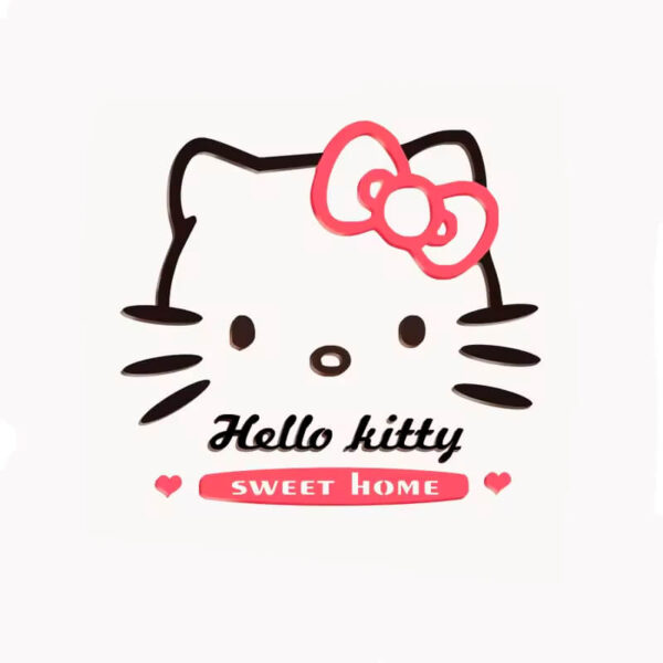pegatina pared hello kitty