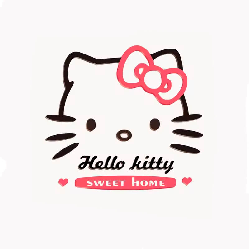 pegatina pared hello kitty pegatina pared hello kitty